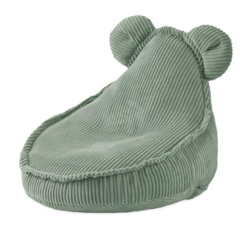 Sillón infantil Huggy Bear, 68×45, verde, pana