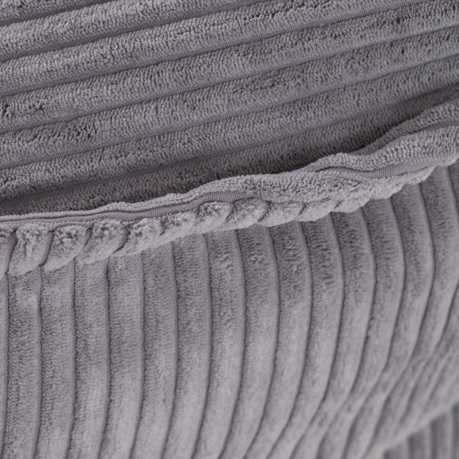 Sillón infantil Huggy Bear, 68×45, gris, pana - Imagen 6