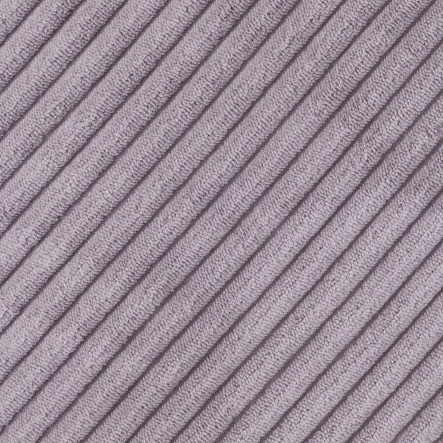 Sillón infantil cuadrado de pana Puffy, 77x67x50, gris, - Imagen 3