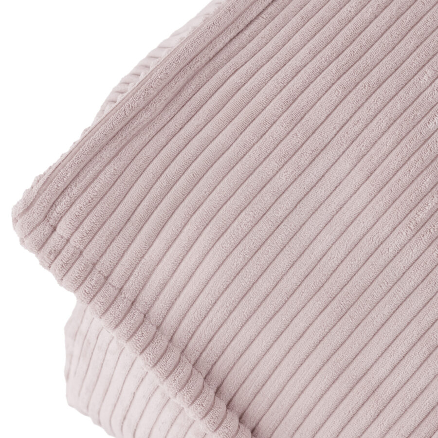 Sillón infantil cuadrado de pana Puffy, 77x67x50, rosa - Imagen 5