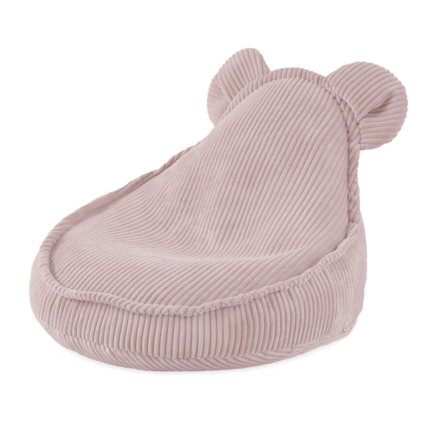 Sillón infantil Huggy Bear, 68×45, rosa, pana