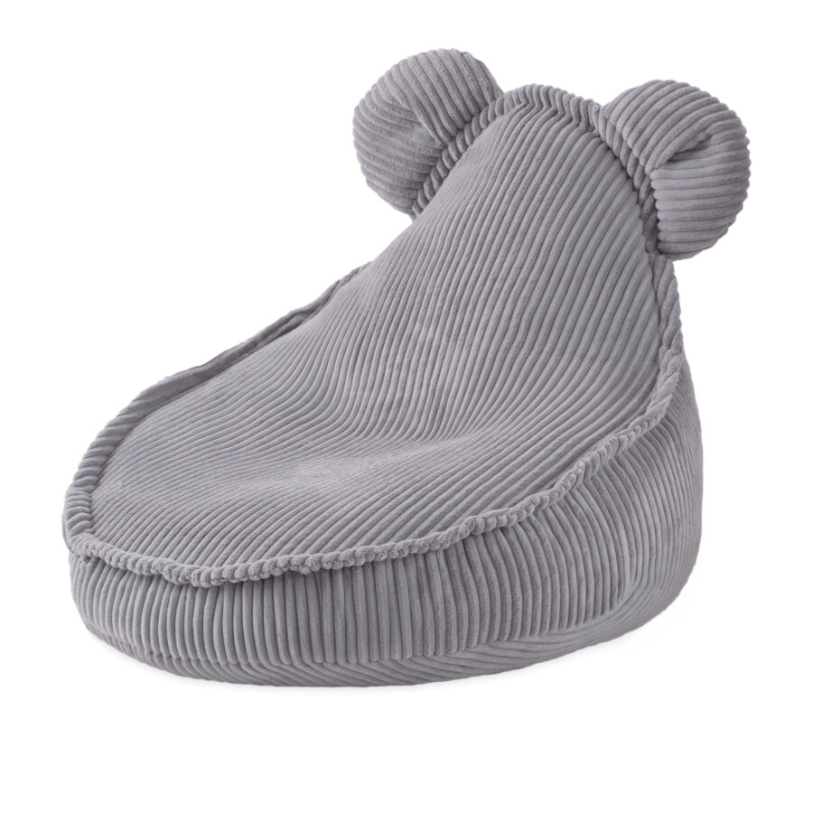 Sillón infantil Huggy Bear, 68×45, gris, pana